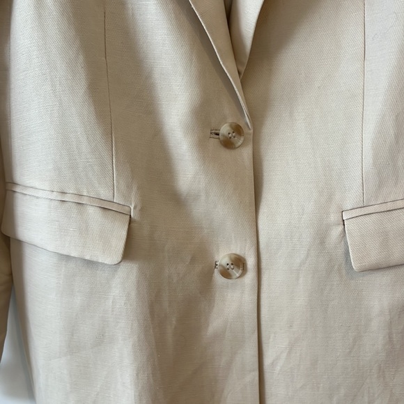 & Other Stories linen lyocell suit jacket - Picture 2 of 6